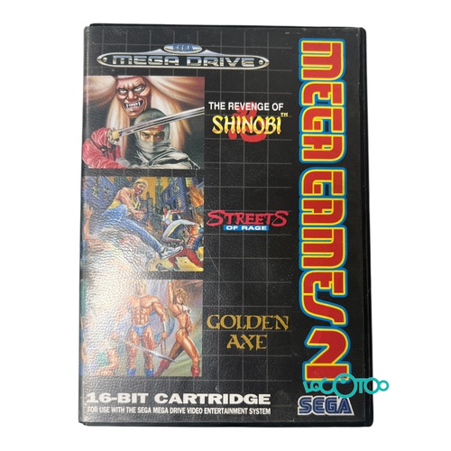 Videojuego SEGA MEGADRIVE MEGA GAMES 2