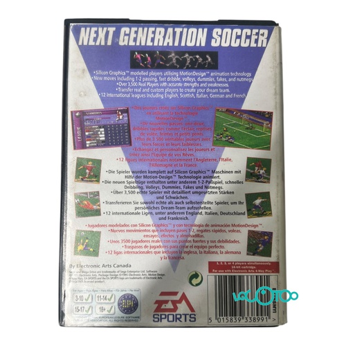 Videojuego SEGA MEGA DRIVE FIFA 96