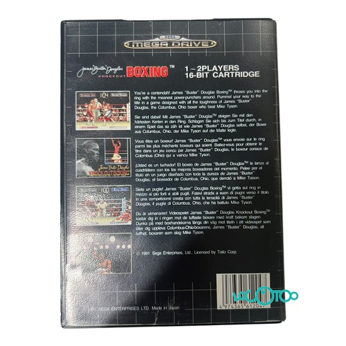 Videojuego SEGA MEGA DRIVE JAMES “BUSTER” D