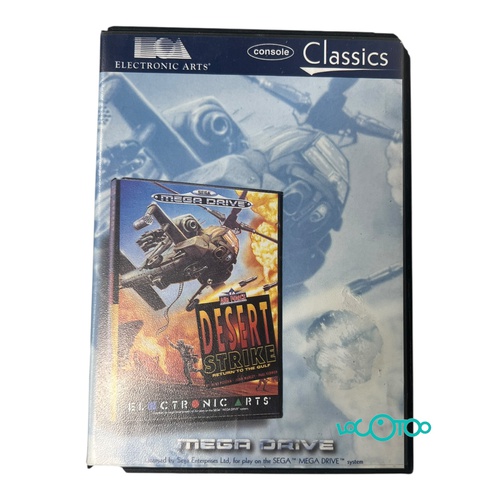 Videojuego MEGA DRIVE DESERT STRIKE CLASSIC