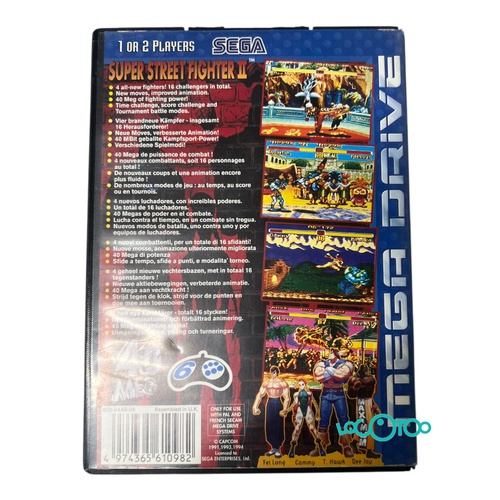 Videojuego MEGA DRIVE SUPER STREET FIGHTER 