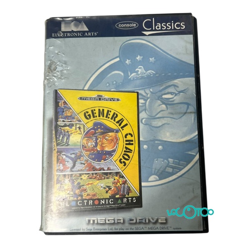 Videojuego SEGA MEGA DRIVE GENERAL CHAOS CL