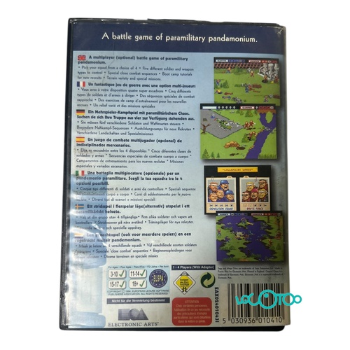 Videojuego SEGA MEGA DRIVE GENERAL CHAOS CL