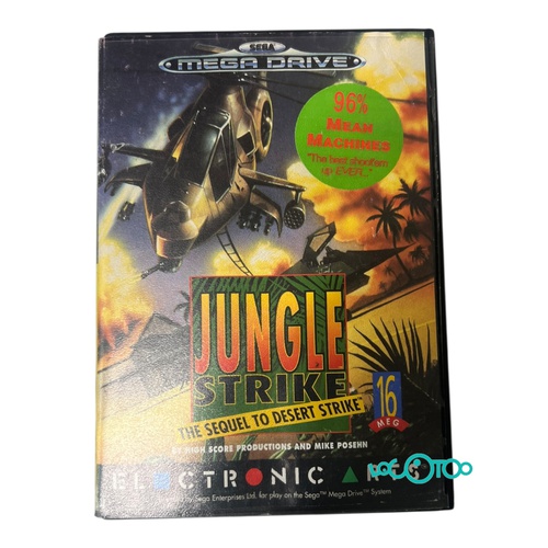 Videojuego SEGA MEGA DRIVE JUNGLE STRIKE TH