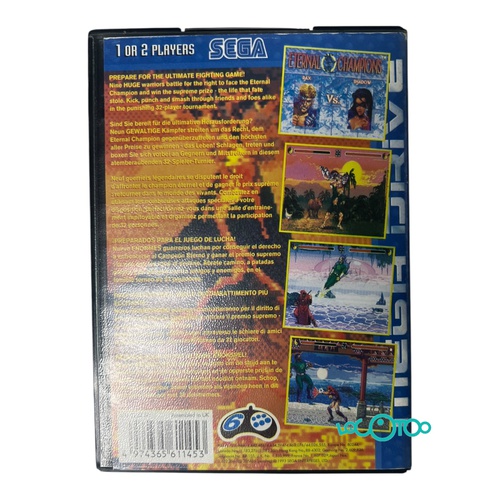 Videojuego SEGA MEGA DRIVE ETERNAL CHAMPION