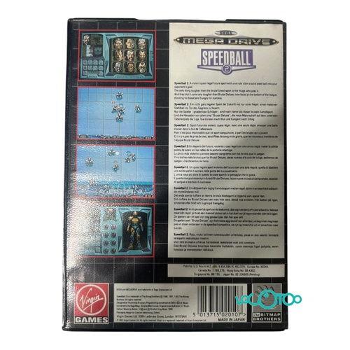 Videojuego SEGA MEGA DRIVE SPEEDBALL 2