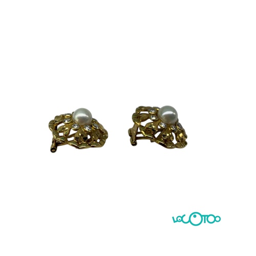 Pendientes Oro 2 PENDIENTES ORO 18K CON PIE