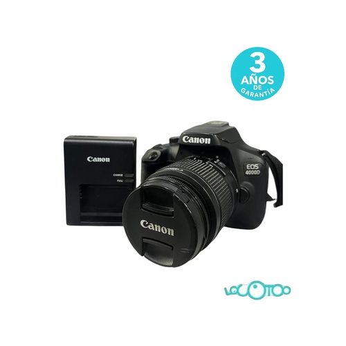 Cámara Réflex CANON EOS 4000D+ EFS 18-55MM 