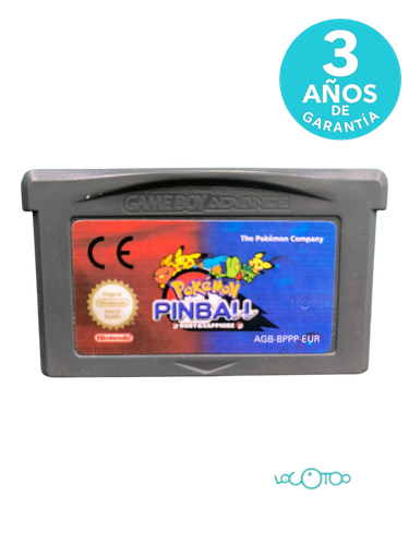 POKEMON PINBALL NINTENDO GAMEBOY ADVANCE