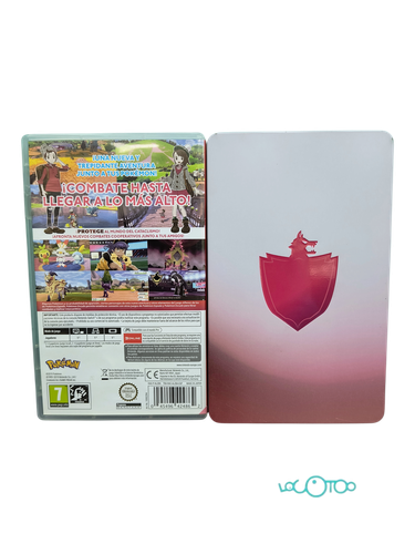 POKEMON ESCUDO NINTENDO SWITCH + STEELBOOK