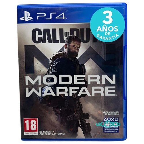 CALL OF DUTY: MODERN WARFARE PS4