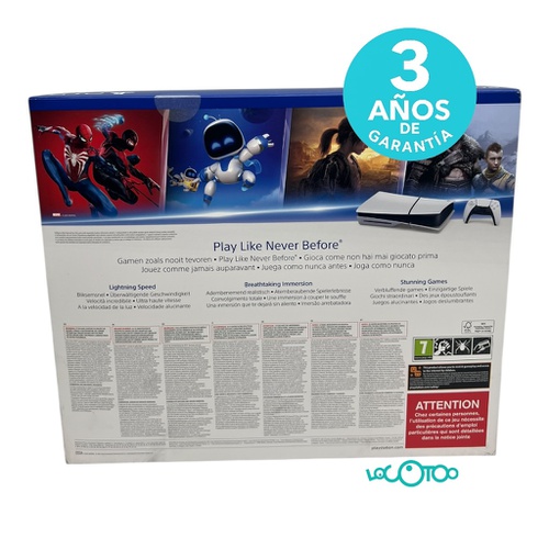 Consola SONY PS5 SLIM CON LECTOR