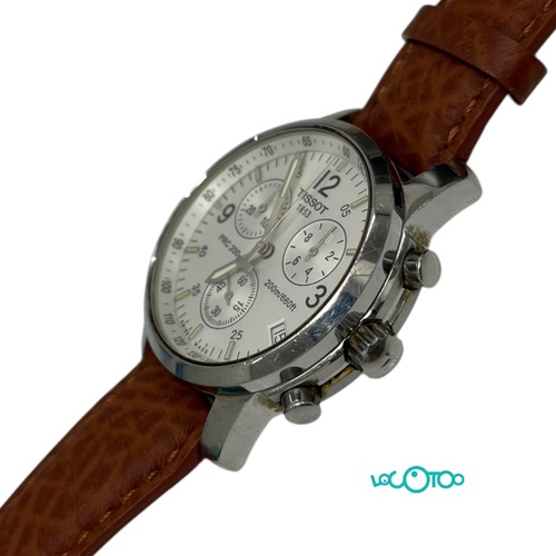 RELOJ TISSOT PRC 200 CRONÓGRAFO MARRÓN 38MM