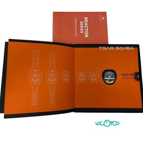 RELOJ TSAR BOMBA TB8213A AMARILLO