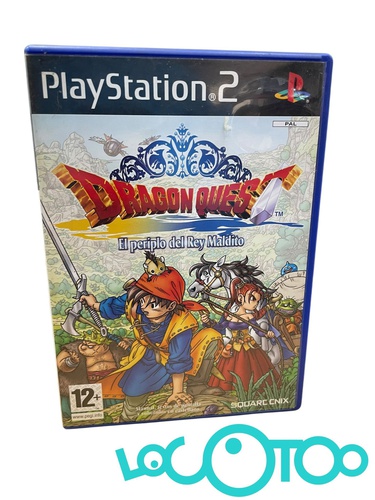  DRAGON QUEST EL PERIPLO DEL REY MALDITO PS