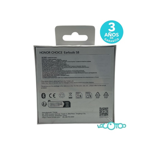 Auricular HONOR CHOICE EARBUDS S8