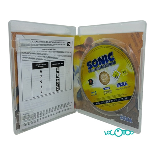 SONY PS3 SONIC THE HEDGEHOG