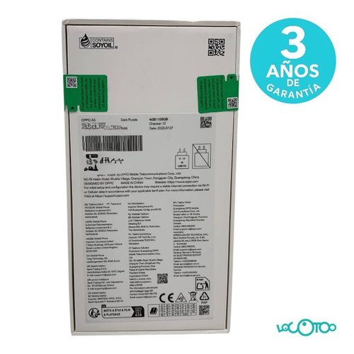 Smartphone OPPO A5 5G 2025 6,67 '' 4 GB 128