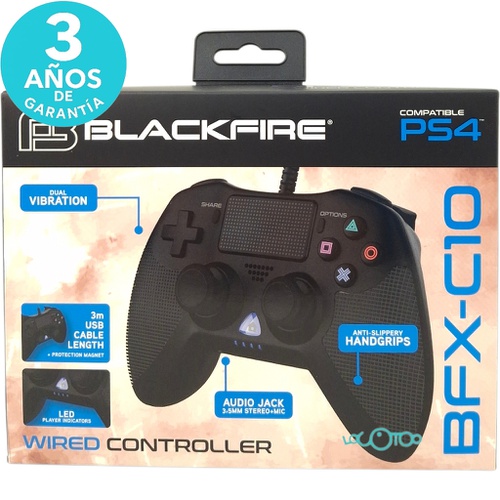 MANDO WIRED PS4 BLACKFIRE BFX-C10 