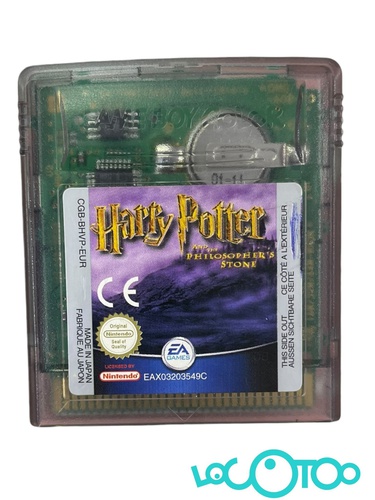GAME BOY COLOR HARRY POTTER Y LA PIEDRA FIL