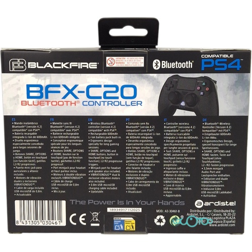 MANDO WIRELESS PS4 BLACKFIRE BFX-C20