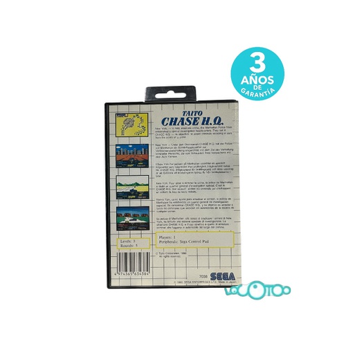 Videojuego SEGA TAITO CHASE H.Q.