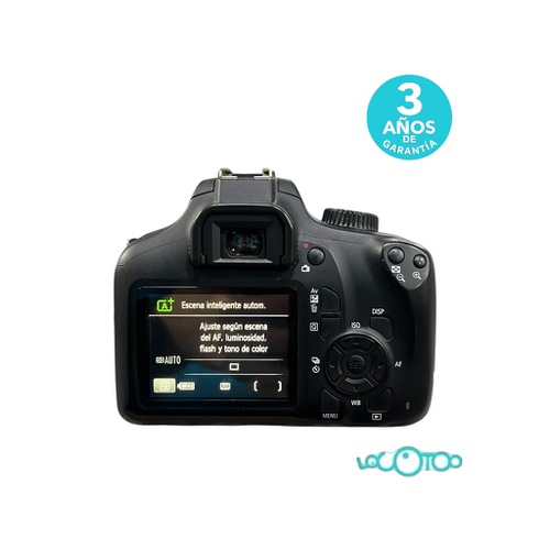 Cámara Réflex CANON EOS 4000D+ EFS 18-55MM 