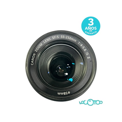 Objetivo CANON 55-250MM IS MACRO 1.1M/3.6ft