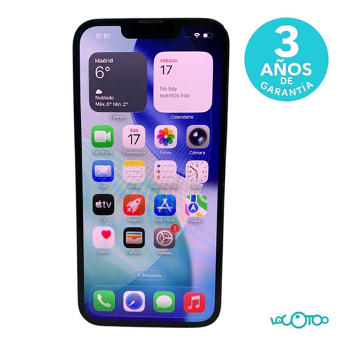 Smartphone APPLE IPHONE 14 6,1 '' 6 GB 128 