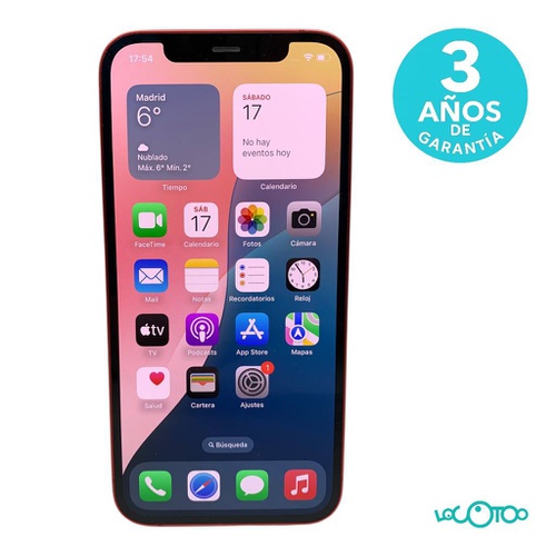 Smartphone APPLE IPHONE 12 6,1 '' 4 GB 128 