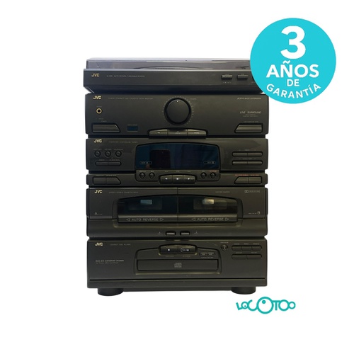 Giradiscos HIFI JVC AL-E56BK