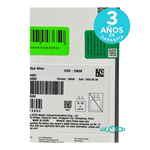 Smartphone OPPO RENO 14 Libre 6,59 '' 12 GB