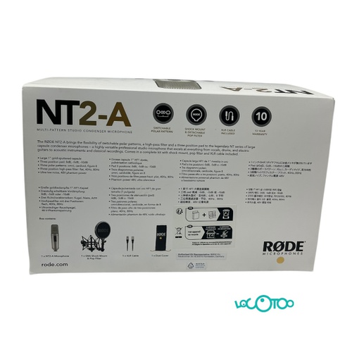 MICRÓFONO RODE NT2-A
