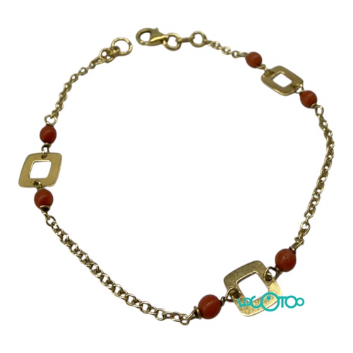 PULSERA ORO 18K CON PIEDRAS