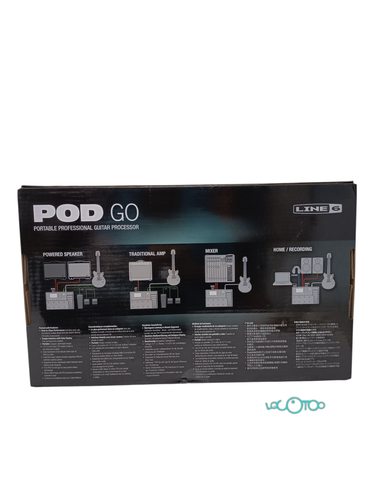 Pedal De Efectos LINE 6 POD GO Guitarra elé