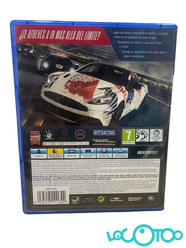 SONY PS4 NEED FOR SPEED RIVALS