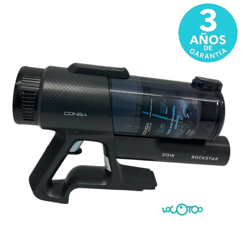 ASPIRADOR ESCOBA CONGA ROCKSTAR 215W