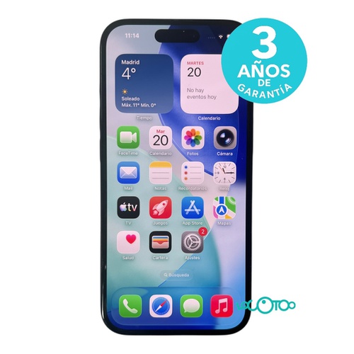Smartphone APPLE IPHONE 15 Libre 6,1 '' 6 G