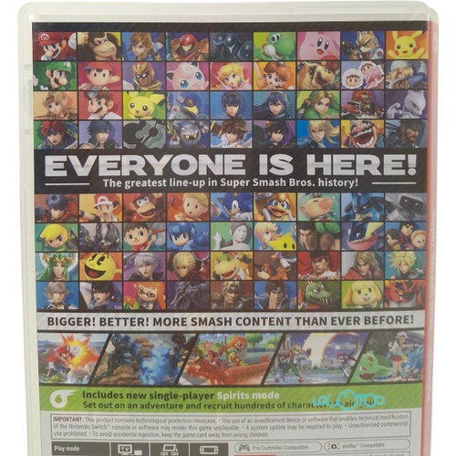 SUPER SMASH BROS ULTIMATE NINTENDO SWITCH
