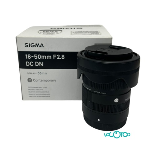 OBJETIVO SIGMA 18‑50MM F/2.8 DC DN 55MM