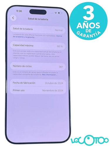  IPHONE 16 PRO MAX 256 GB