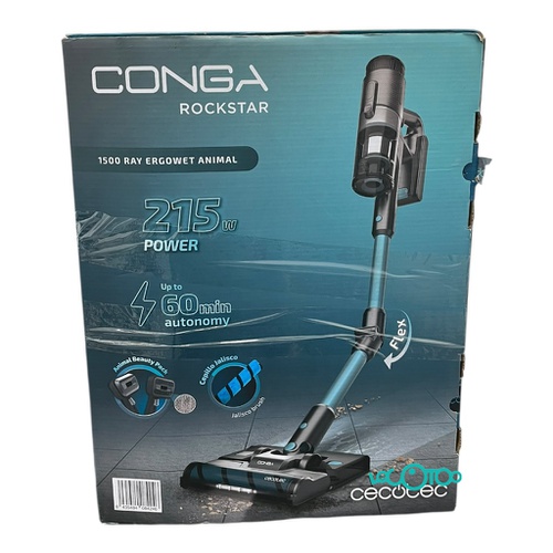 ASPIRADOR ESCOBA CONGA ROCKSTAR 215W