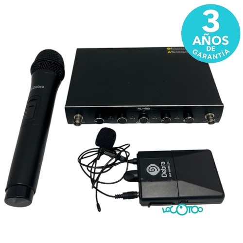 MICRÓFONO INALÁMBRICO DEBRA AU400