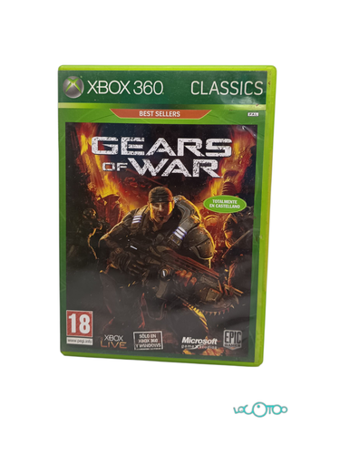 Videojuego XBOX 360 GEARS OF WAR