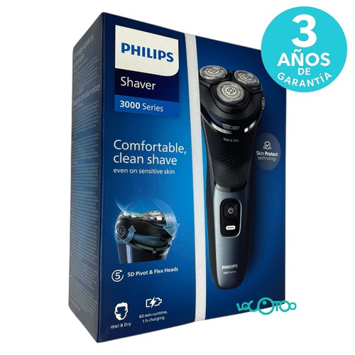 AFEITADORA PHILIPS SHAVER 3000 SERIES