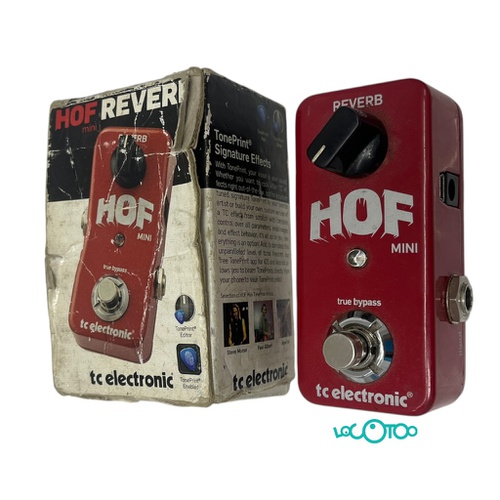 PEDAL HOF REVERB MINI TC ELECTRONIC