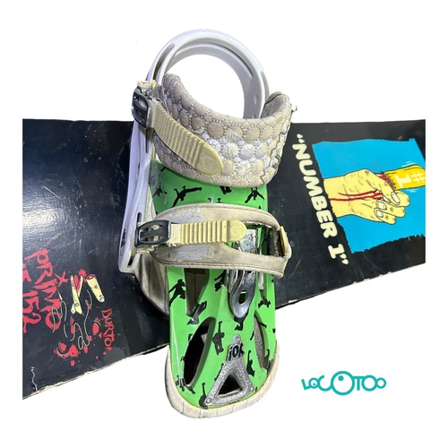 BURTON TABLA SNOWBOARD + FIJACIONES