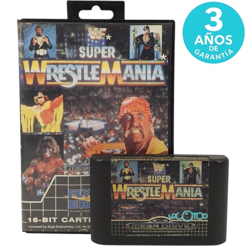 SUPER WRESTLEMANIA SEGA MEGADRIVE