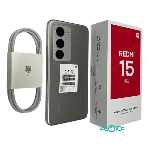 XIAOMI REDMI 15 5G 256GB GRIS