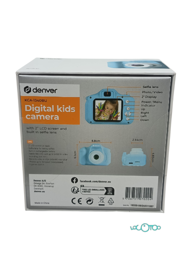 Cámara Compacta DENVER KCA-1340